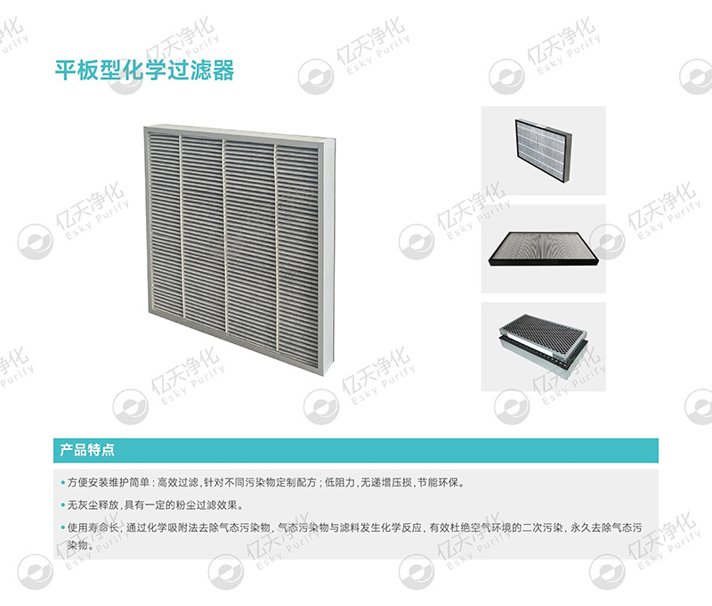 化學過濾器：精準凈化氣態污染物
